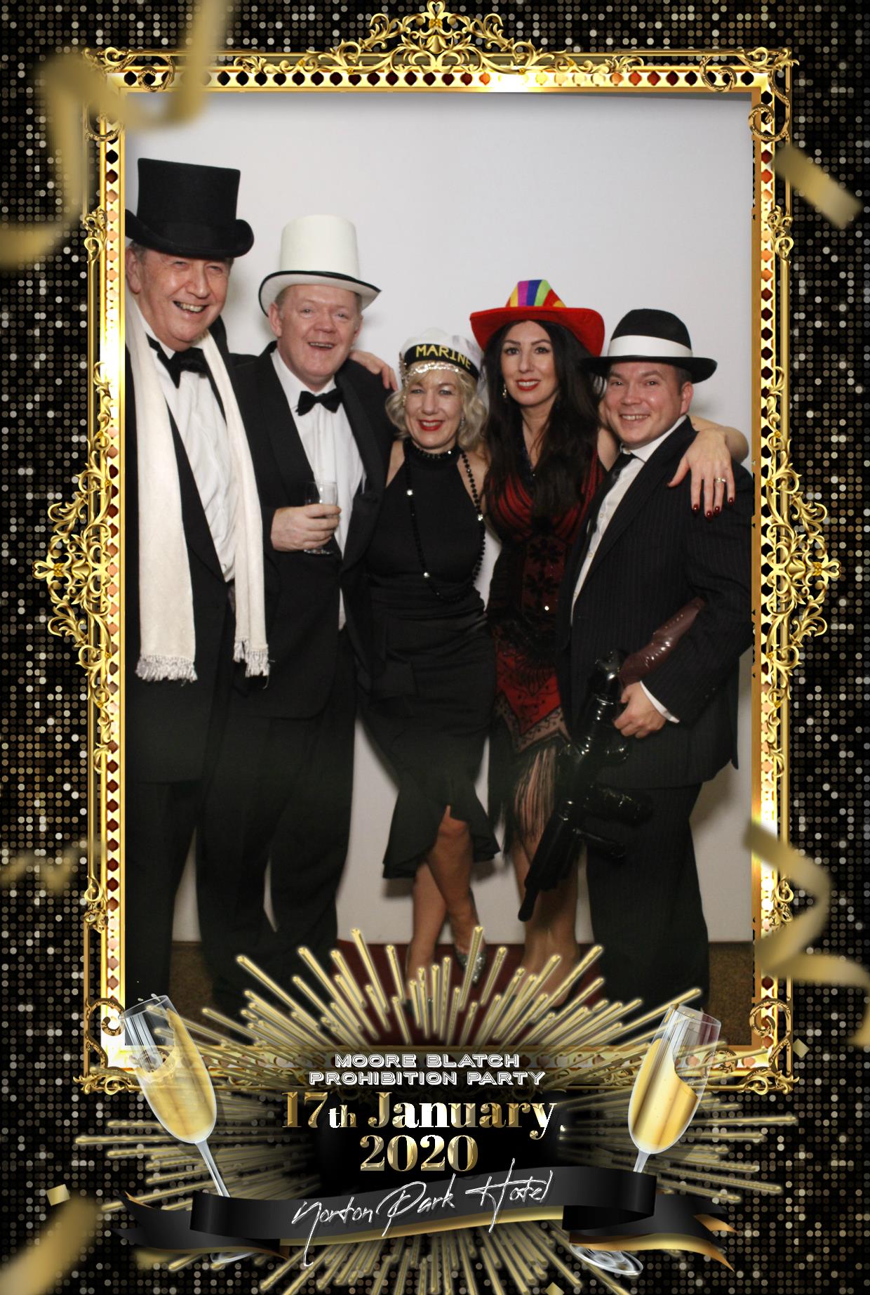Moore Blatch Prohibition Party 2020 | View more photos from the event at gallery.myphotoboothexperience.co.uk/u/MyPhotoBoothExperienceLtd/Moore-Blatch-Prohibition-Party-2020